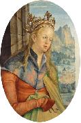 Hans von Kulmbach Saint Catherine of Alexandria. painting